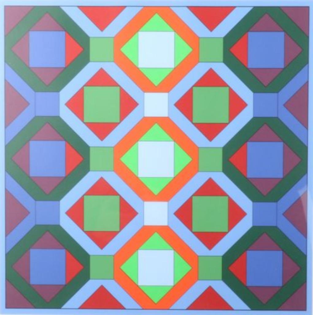 Victor Vasarely - Hommage à J.S. Bach, Enlèvement ou Envoi