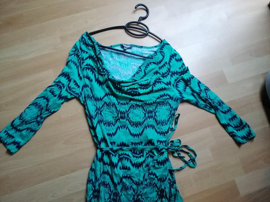 JURK GROEN MERK BEL & BO – MAAT S, Kleding | Dames, Jurken, Bel & Bo, Ophalen of Verzenden, Maat 36 (S), Gedragen