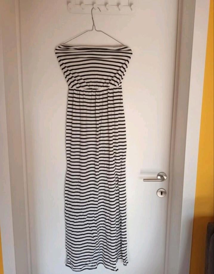 Robe longue bustier lignée H&M small, H&M, Enlèvement ou Envoi, Taille 36 (S), Comme neuf