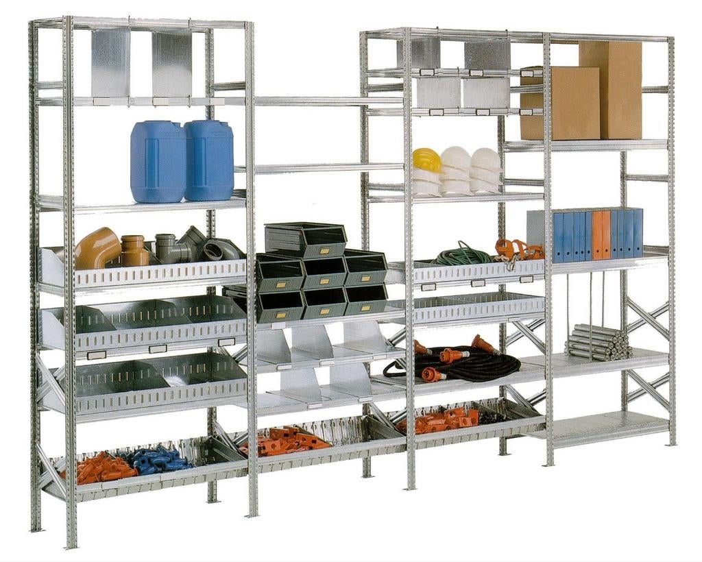 ÉTAGÈRE DE RANGEMENT PRO (RAYONNAGE MÉTALLIQUE), Huis en Inrichting, Woonaccessoires | Etagères, Nieuw