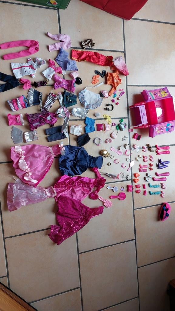 Lot d'accessoires pour barbie, Enlèvement ou Envoi, Barbie