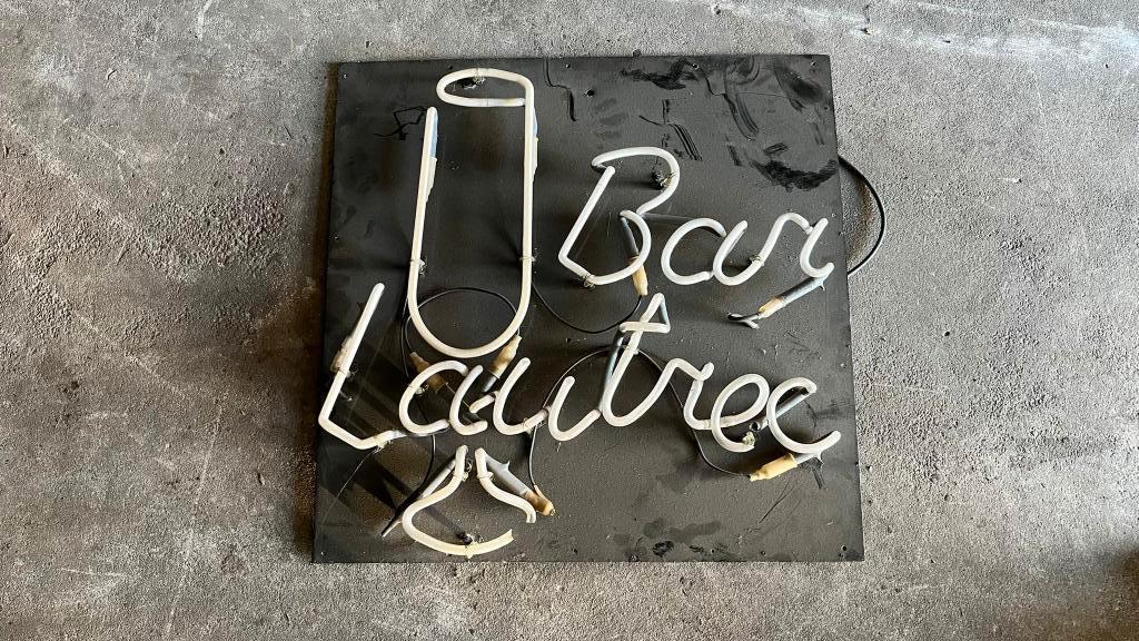 neonverlichting, Bar Lautrec, Enlèvement, Utilisé, Table lumineuse ou lampe (néon)