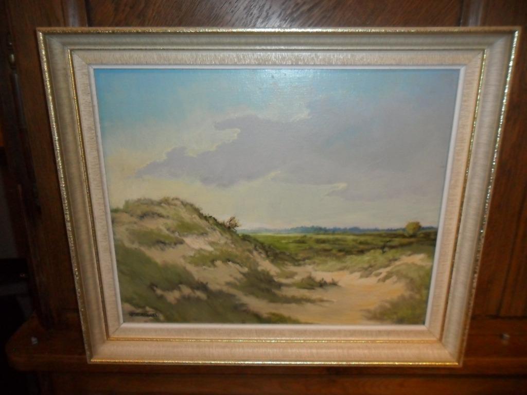Olieverf op doek van Henri Versluys (Schaarbeek 1895-1987), Antiek en Kunst, Kunst | Schilderijen | Klassiek, Ophalen of Verzenden