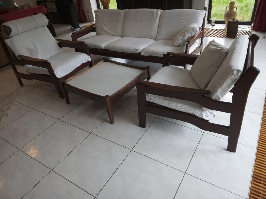 Vintage zetels, Huis en Inrichting, Zetels | Complete zithoeken, Hout, Ophalen