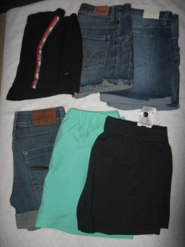 pakket 1 shorten meisje maat 164, Kinderen en Baby's, Kinderkleding | Maat 164, Ophalen, Gebruikt, Meisje, Broek