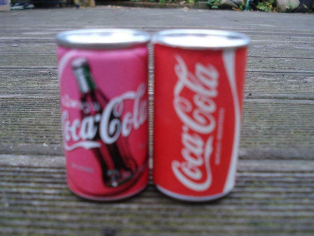 Mini Coca-Cola blikjes, 2 stuks, Ophalen of Verzenden, Zo goed als nieuw, Overige typen