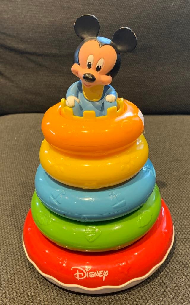 Disney Mickey stapel ringen, Ophalen of Verzenden, Zo goed als nieuw