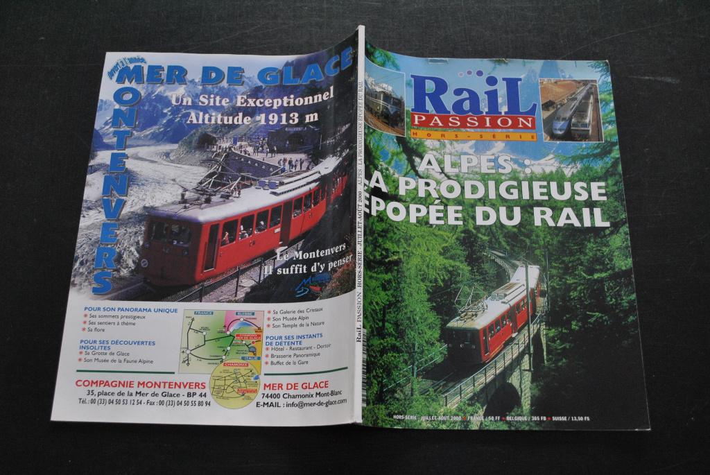Revue Rail Passion HS Alpes la prodigieuse épopée du rail, Enlèvement ou Envoi, Utilisé, Train, Livre ou Revue