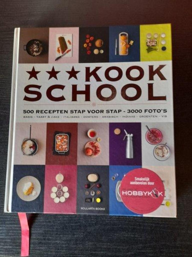 Boek KOOKSCHOOL., Boeken, Kookboeken, Zo goed als nieuw, Ophalen