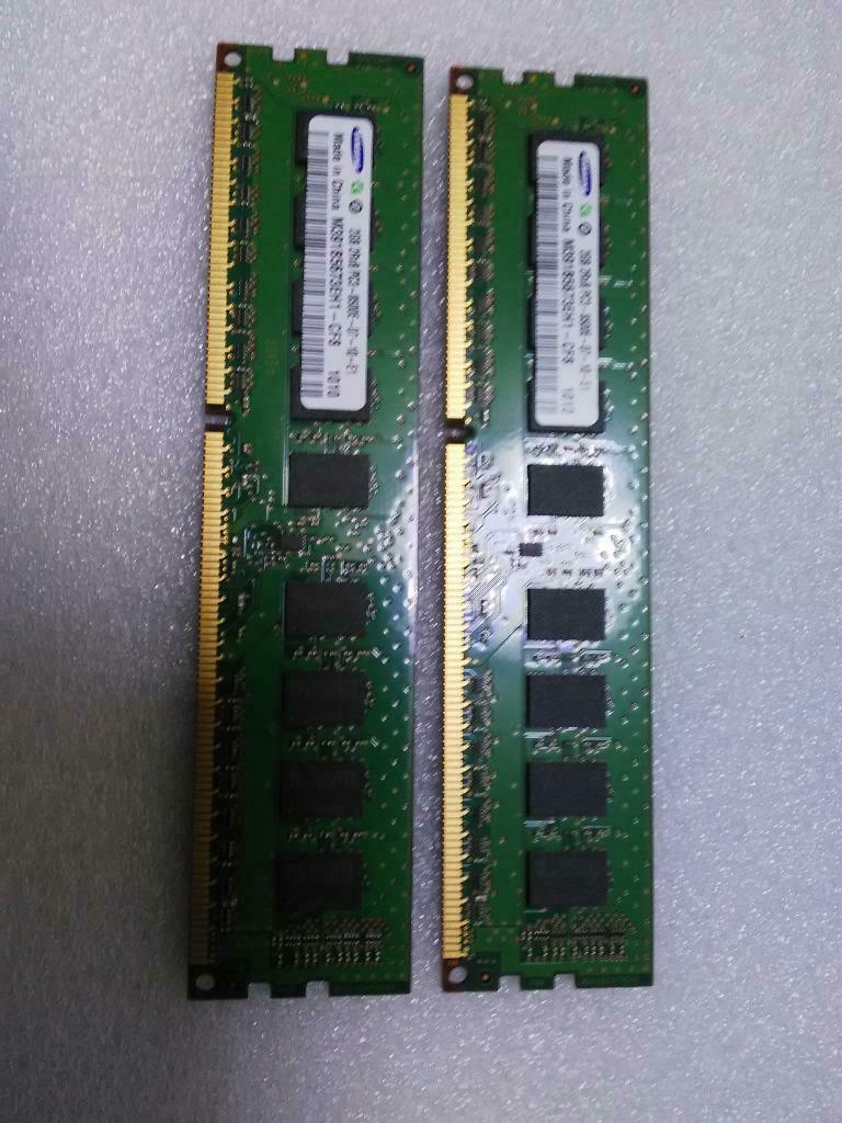 2X 2Gb = 4Gb  Samsung PC3-8500E, Informatique & Logiciels, Enlèvement ou Envoi, Comme neuf, DDR3, 4 GB