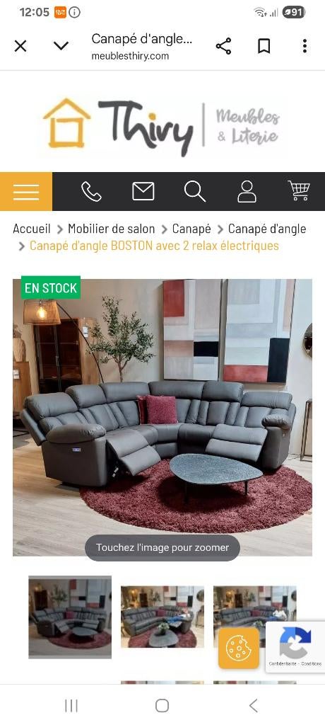 Salon tissus, Enlèvement, Comme neuf