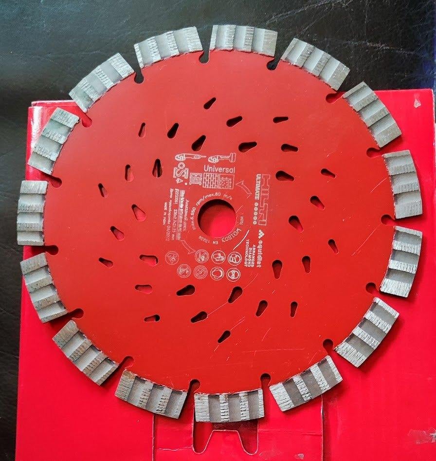 betonschijf hilti 230mm diamantschijf betonslijpschijf, Ophalen of Verzenden