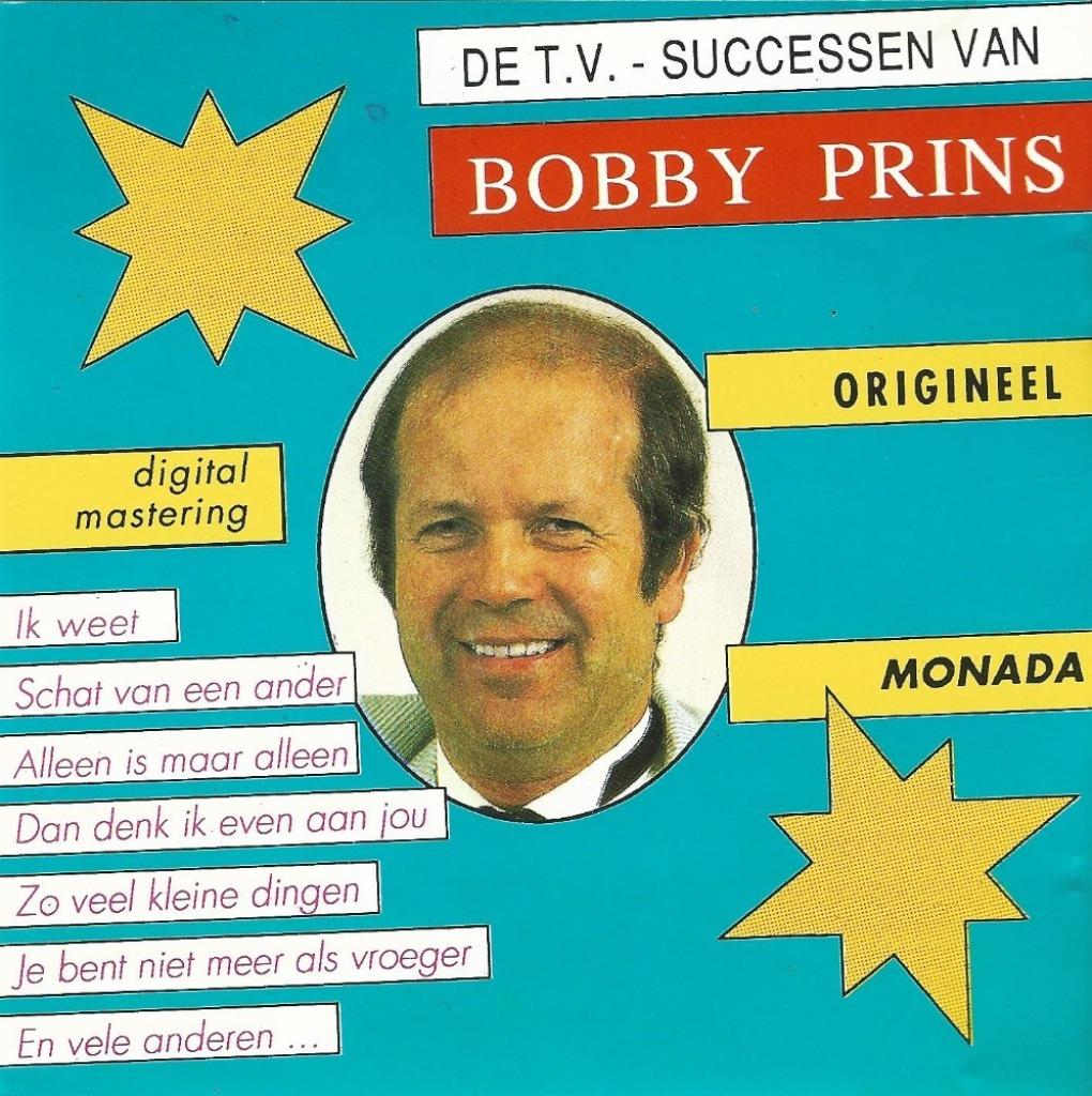 CD * BOBBY PRINS - DE T.V. SUCCESSEN VAN, Ophalen of Verzenden, Zo goed als nieuw, Levenslied of Smartlap