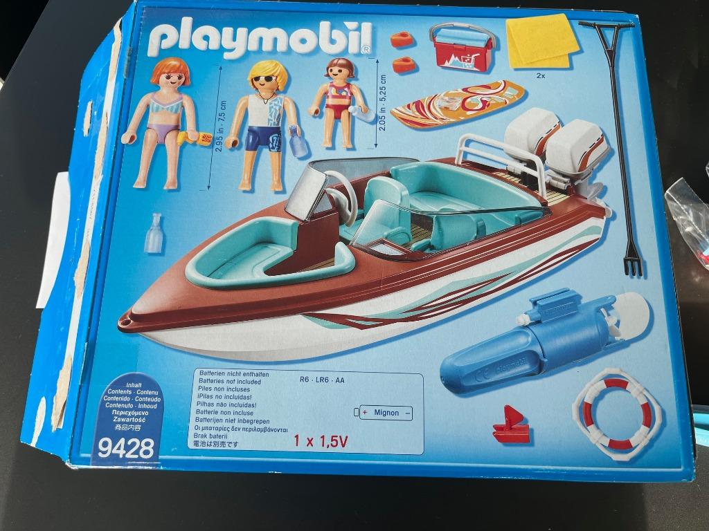 Playmobil family fun bateau vedette 9428, Enlèvement ou Envoi, Comme neuf