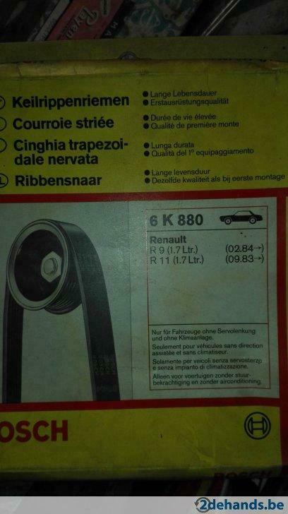 Riem Renault R9 R11, Envoi, Neuf, Renault