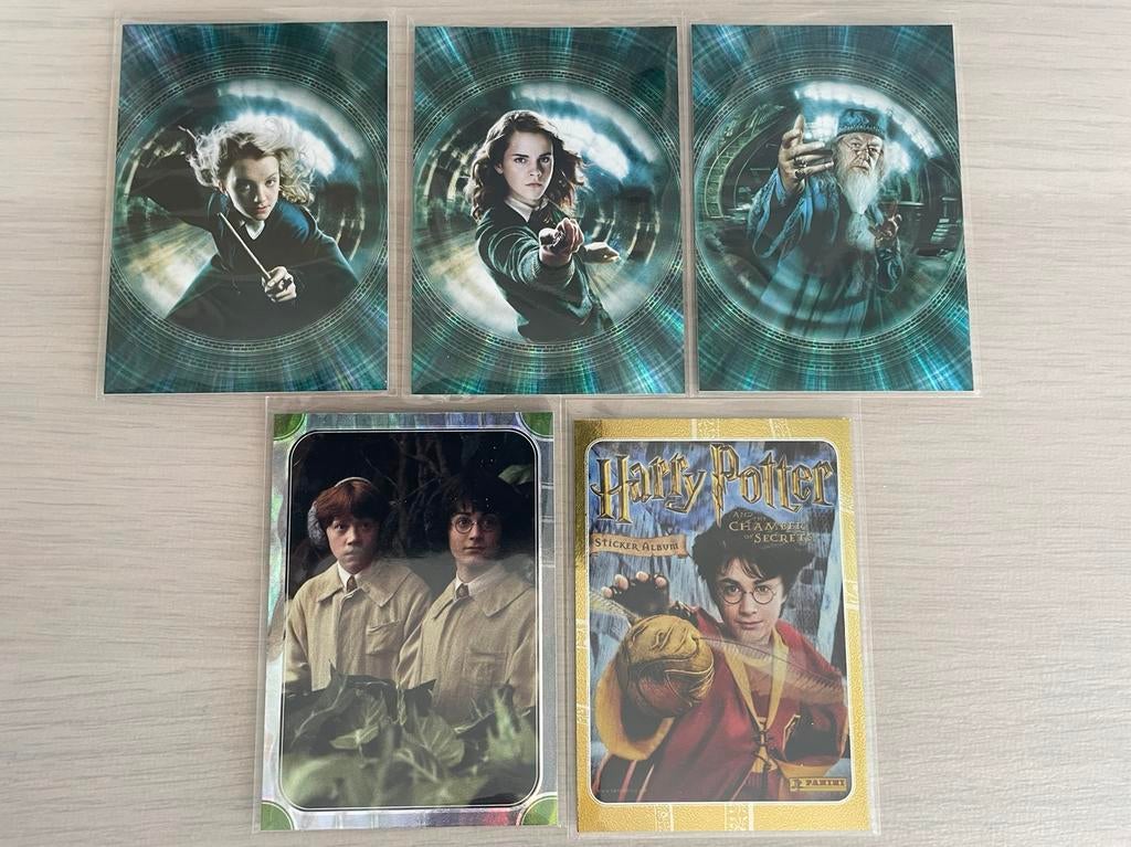 5x Harry Potter kaarten, Ophalen of Verzenden, Nieuw, Overige typen