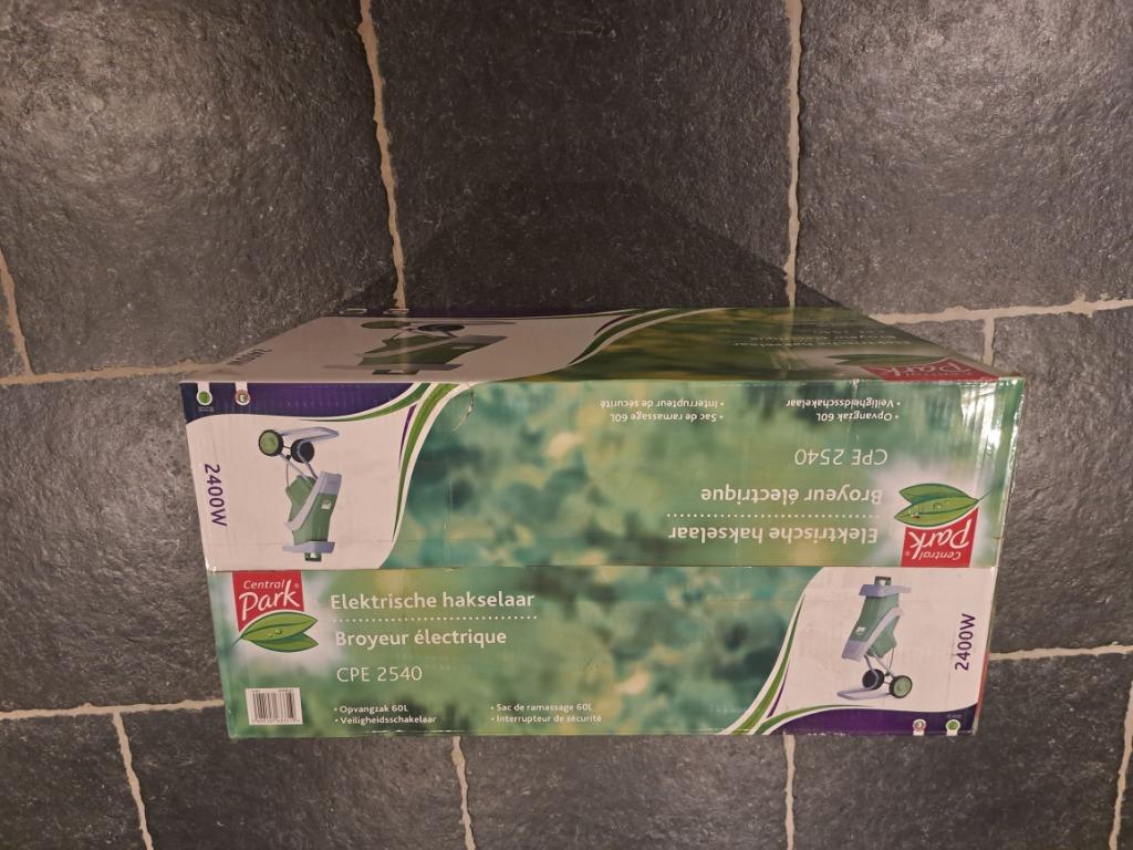 Nieuwe elektrische hakselaar te koop., Enlèvement, Neuf, Électrique, Central Park