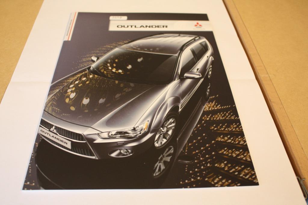 Mitsubishi Outlander brochure 2010, Ophalen of Verzenden, Nieuw, Folder