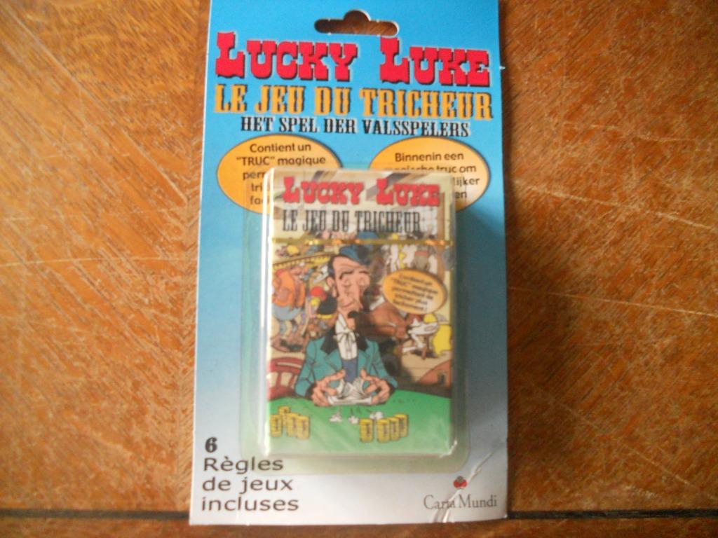 lucky luke : het spel der valsspelers - le jeu du tricheur, 1 ou 2 joueurs, Enlèvement ou Envoi, Neuf, Carta mundi