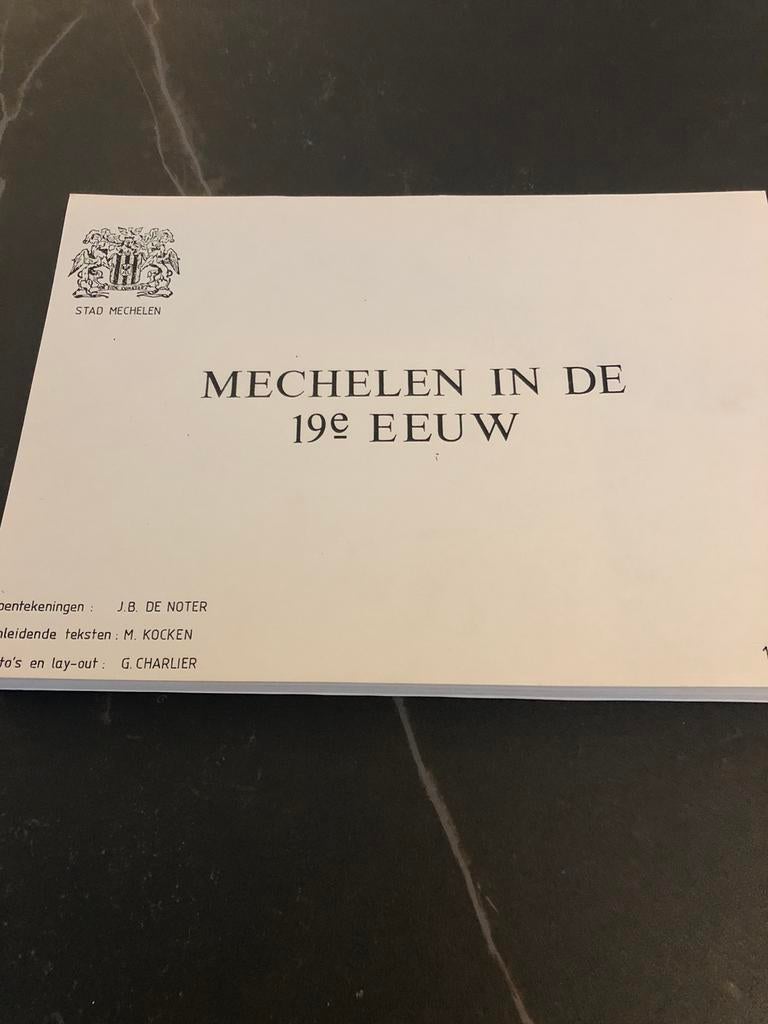 Pentekeningen Mechelen 19 eew, Ophalen