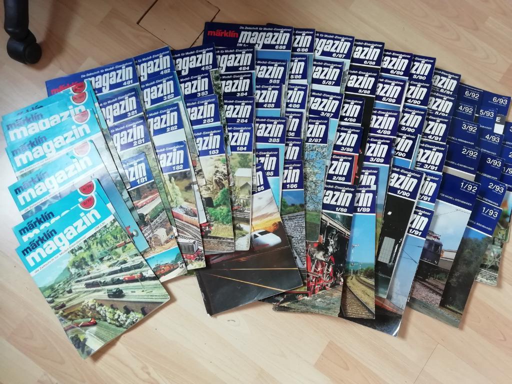 Revues Marklin en Allemand 2-79 à 3-94, Enlèvement ou Envoi, 1980 à nos jours, Journal ou Magazine