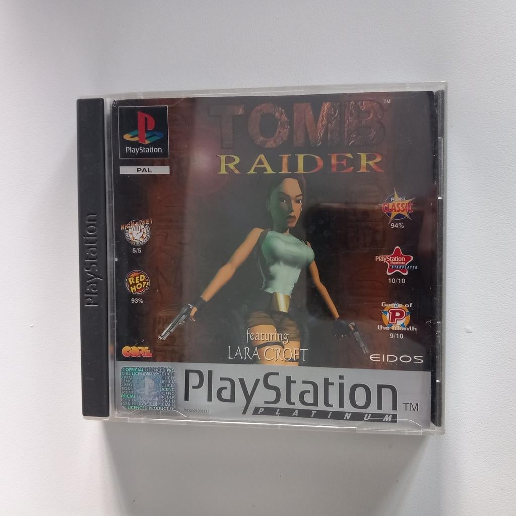 Tomb Raider playstation 1 Pal, Games en Spelcomputers, Games | Sony PlayStation 1, Ophalen of Verzenden, Zo goed als nieuw