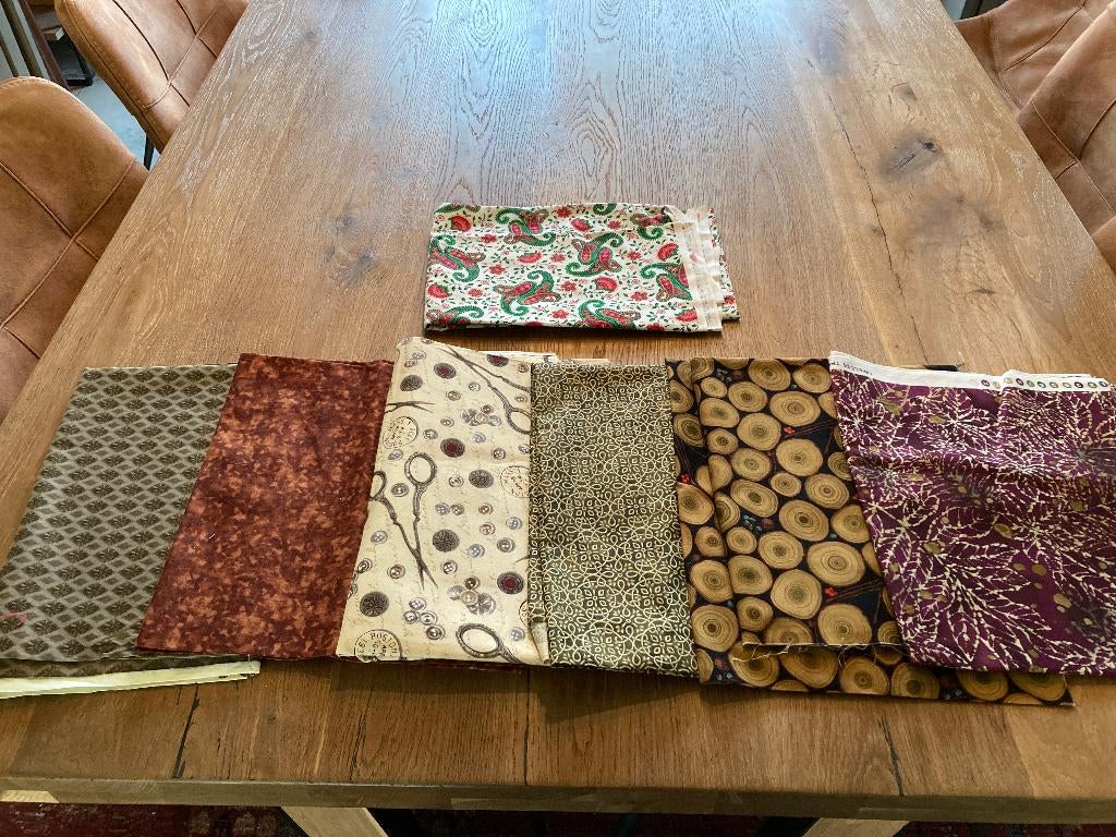 naaien     patchwork katoen paisley., Hobby en Vrije tijd, Naaien en Fournituren, Verzenden, Nieuw