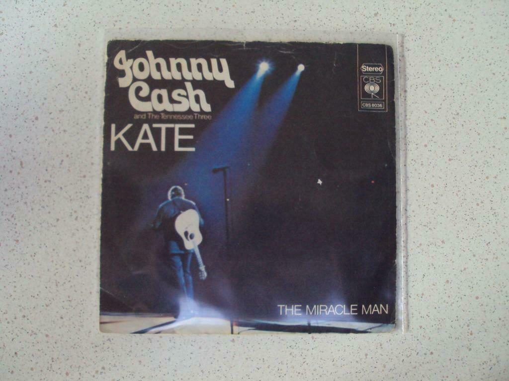 Single: "Johnny Cash And The Tennessee Three " Kate, CD & DVD, Vinyles Singles, Country et Western, Envoi