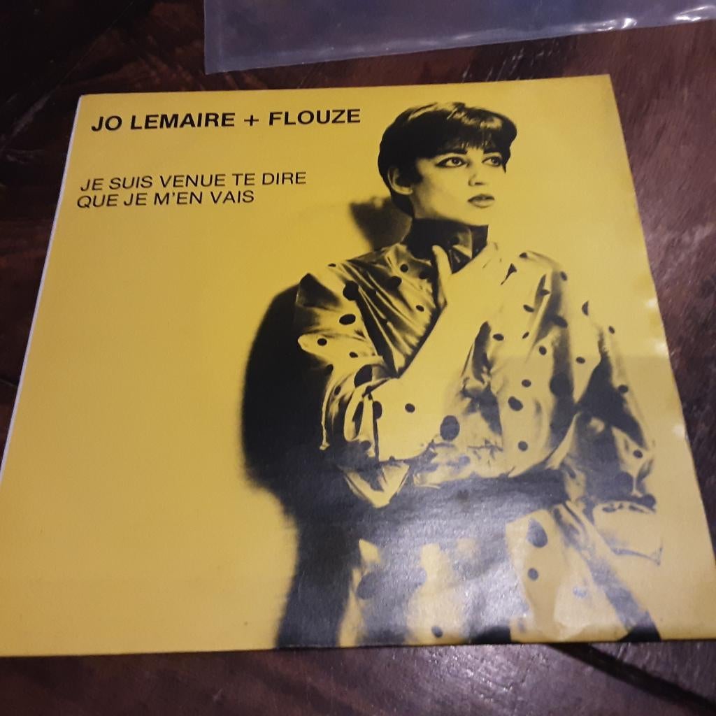 Jo Lemaire + Flouze – Je Suis Venue Te Dire Que Je M'en Vais, Envoi, Utilisé, Pop