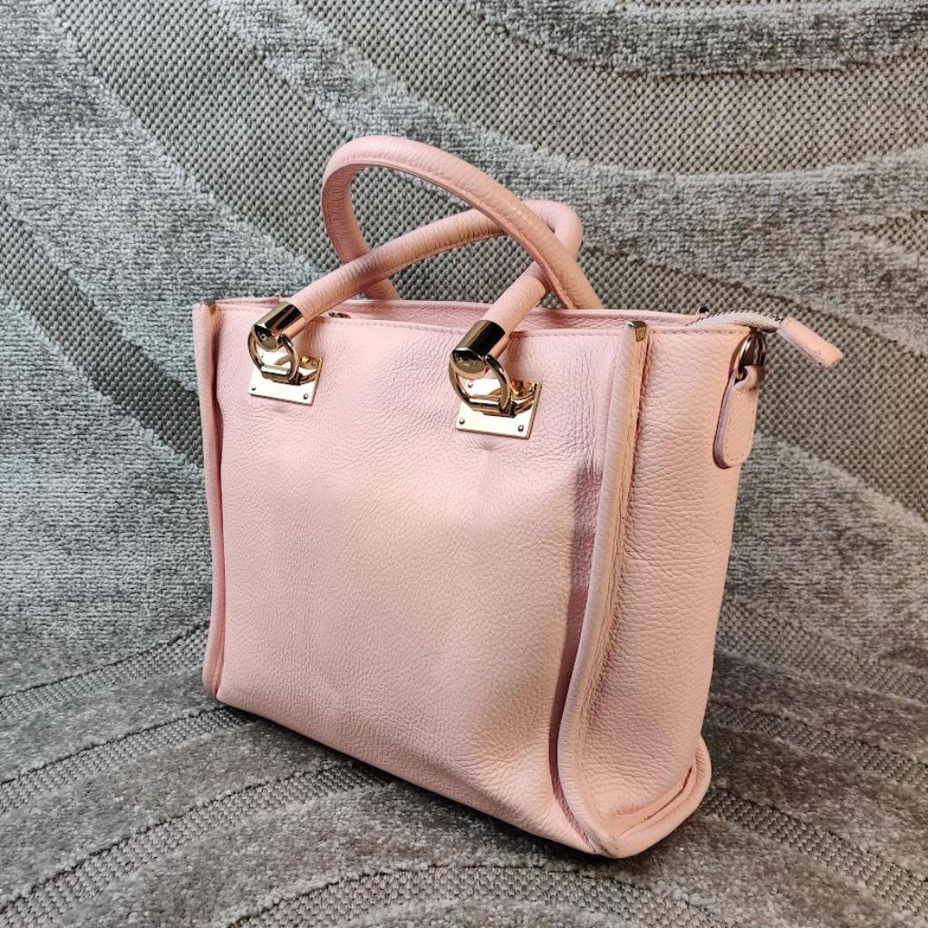 handtas roze 28x25x10cm geen schouderriem, Handtassen en Accessoires, Tassen | Damestassen, Ophalen of Verzenden, Roze, Handtas