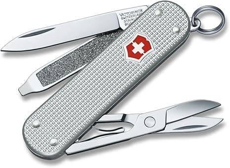 Zwitserse zakmes | Victorinox | Zilver | GRATIS LEVERING, -, Verzenden, VICTORINOX, -