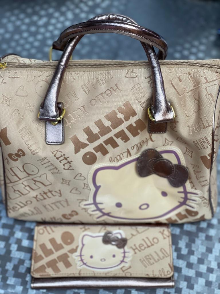 Hello Kitty handtas, Handtassen en Accessoires, Tassen | Damestassen, Ophalen of Verzenden, Nieuw, Beige, Handtas