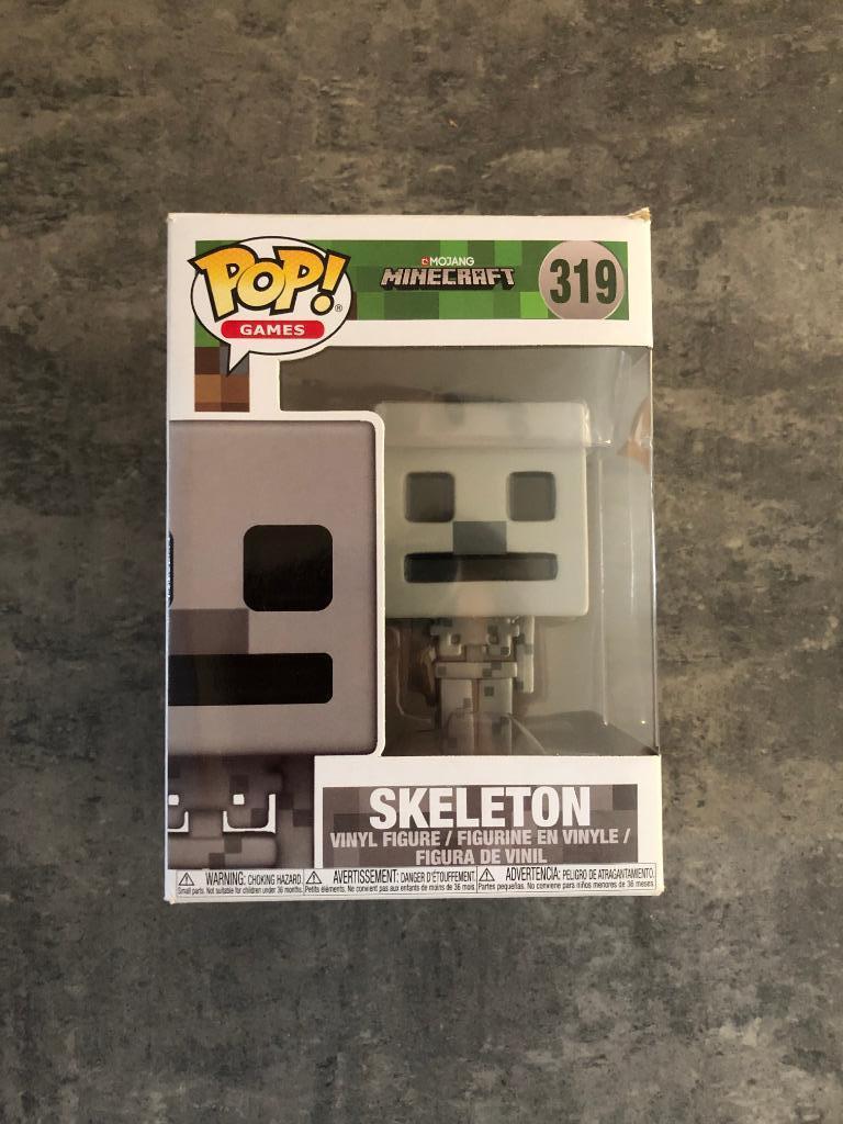 Funko 319 - Minecraft - Skeleton, Verzamelen, Ophalen of Verzenden, Zo goed als nieuw