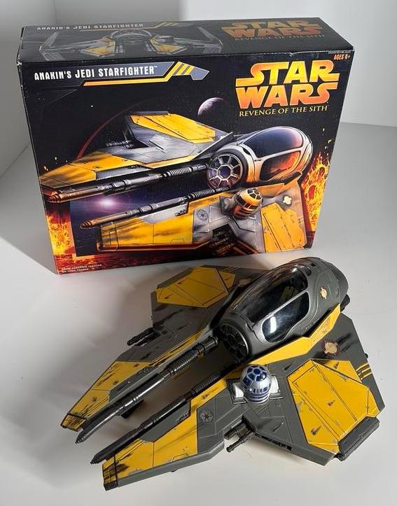 STAR WARS Hasbro Anakin’s Jedi Starfighter, Ophalen of Verzenden, Zo goed als nieuw