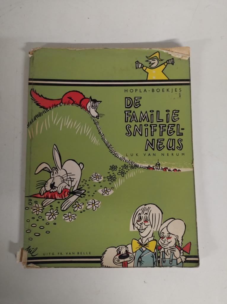 De familie Sniffelneus - Hopla boekjes - Luk Van Nerum, Boeken, Ophalen of Verzenden, Gelezen