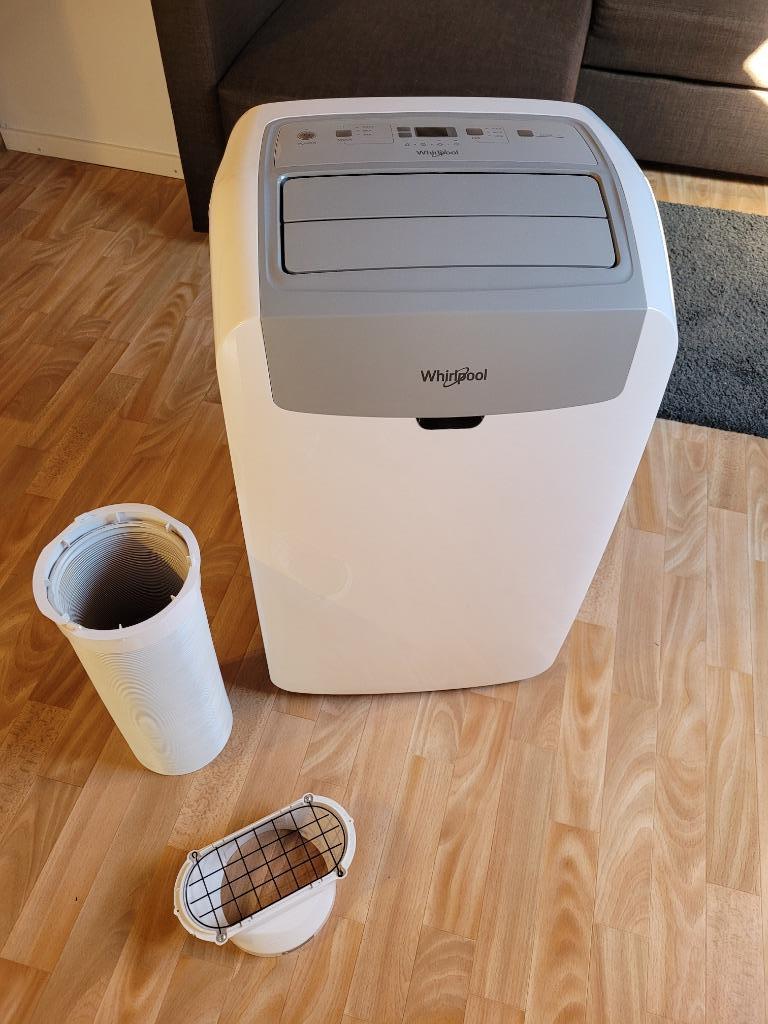 CLIMATISEUR MOBILE WHIRLPOOL, Refroidissement et Déshumidification, Classe énergétique A ou plus économe, Moins de 60 m³, Enlèvement