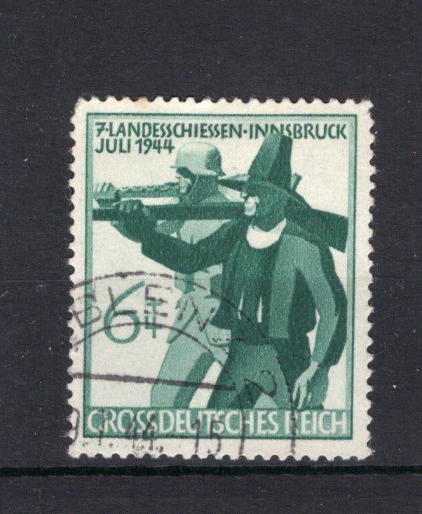 DEUTSCHES REICH Yt. 817 estampillé 1944, Enlèvement ou Envoi, Affranchi