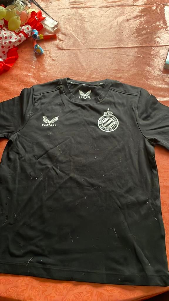 Zwarte t shirt club brugge, Kinderen en Baby's, Ophalen of Verzenden, Zo goed als nieuw