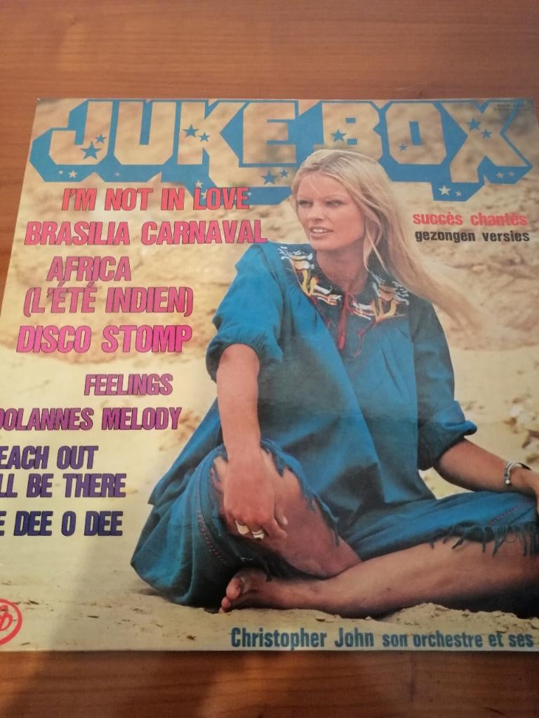 Vinyle juke box Christopher John 33 tours, Enlèvement, Utilisé