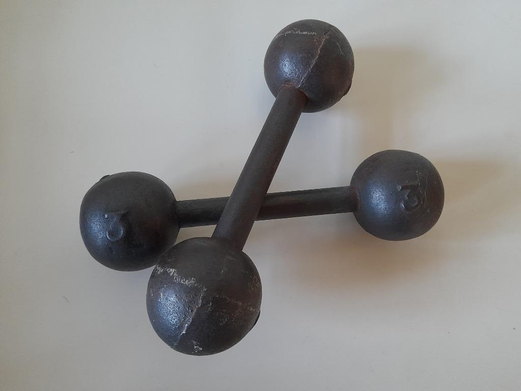 Antiek / Curiosa en brocante - Halters ijzer,  3 kilo, Antiek en Kunst, Ophalen of Verzenden