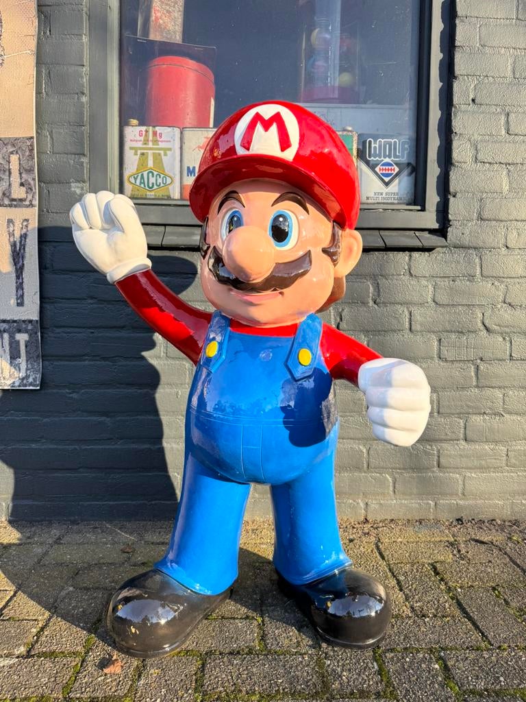Groot Mario Bross Beeld, Ophalen, Gebruikt, Mens