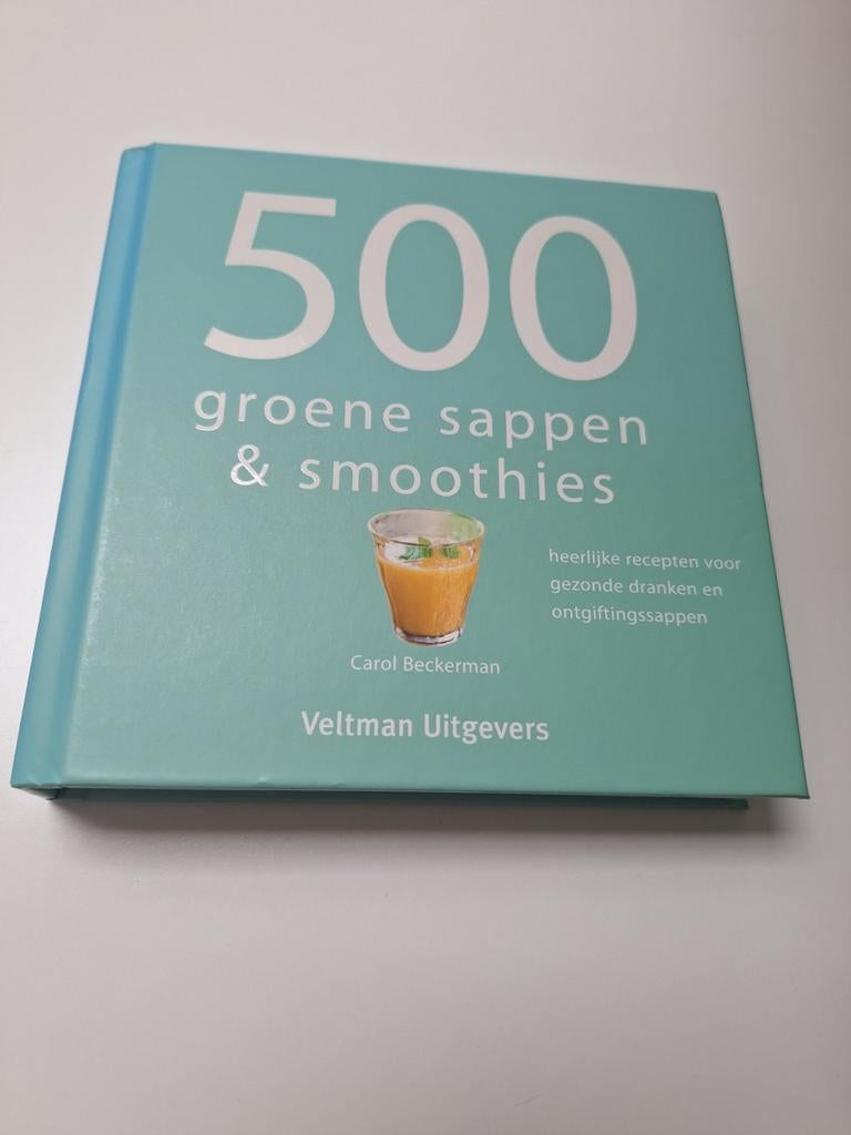 Kookboekje 500 groene sappen en smoothies, Boeken, Ophalen of Verzenden, Nieuw