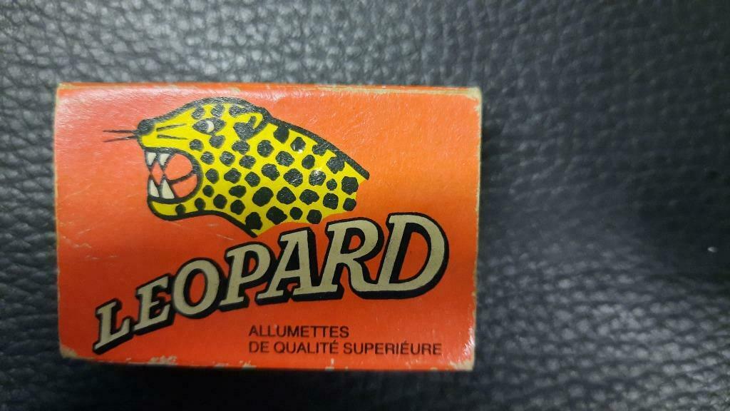 Boite d'allumettes Leopard, Enlèvement, Utilisé, Boîtes ou marques d'allumettes