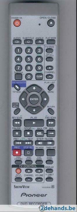 PIONEER afstandsbediening  VXX2908, Ophalen of Verzenden, Gebruikt