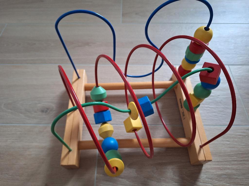 Houten schuifspeelgoed, Kinderen en Baby's, Speelgoed | Houten speelgoed, Ophalen of Verzenden, Zo goed als nieuw