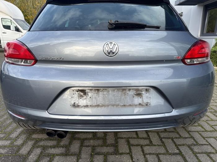 Achterbumper van een Volkswagen Scirocco (LR7K), Gebruikt, -, Volkswagen, -