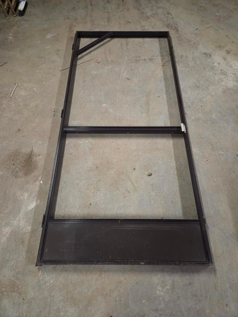 Vliegendeur aluminium 213cmx94cm, Doe-het-zelf en Bouw, Ophalen