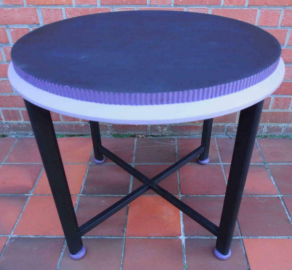 Table basse ronde De Coene art déco Decoene Frs, Courtrai, Maison & Meubles, Tables | Tables d'appoint, 55 à 75 cm, Enlèvement ou Envoi