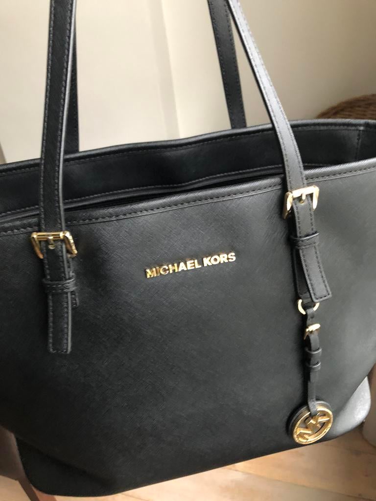 Tas Michael Kors zwart, Ophalen of Verzenden, Zo goed als nieuw, Zwart