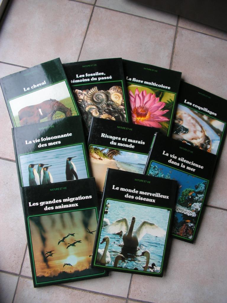9 livres de la série « Nature et vie »., Enlèvement ou Envoi, Comme neuf, Nature en général